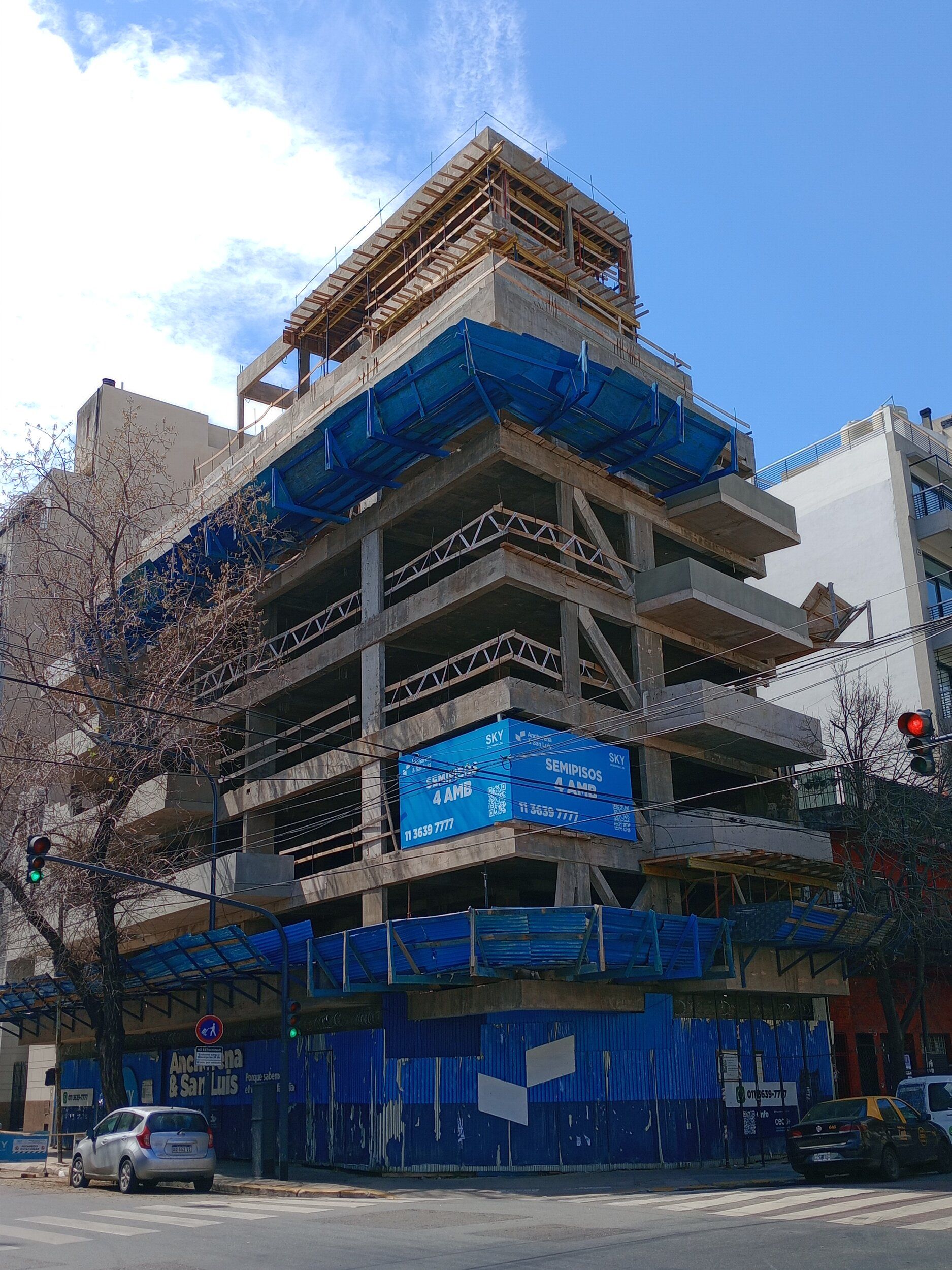 Obra en Anchorena 807, C.A.B.A.