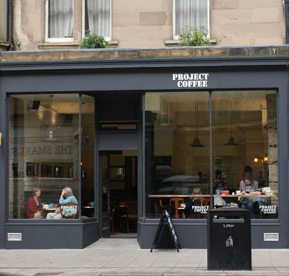 Project Coffee's shopfront