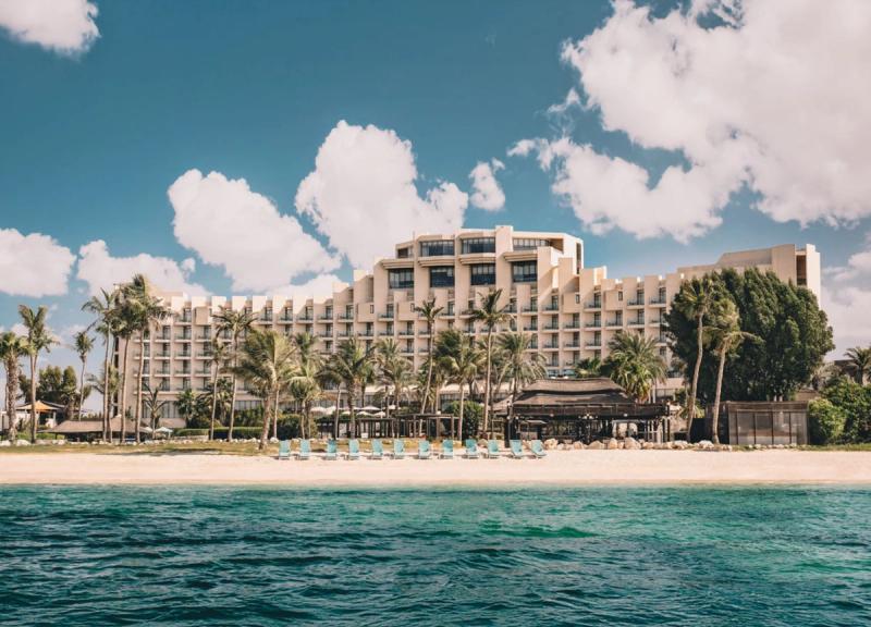 JA Ocean View Hotel on the beachfront