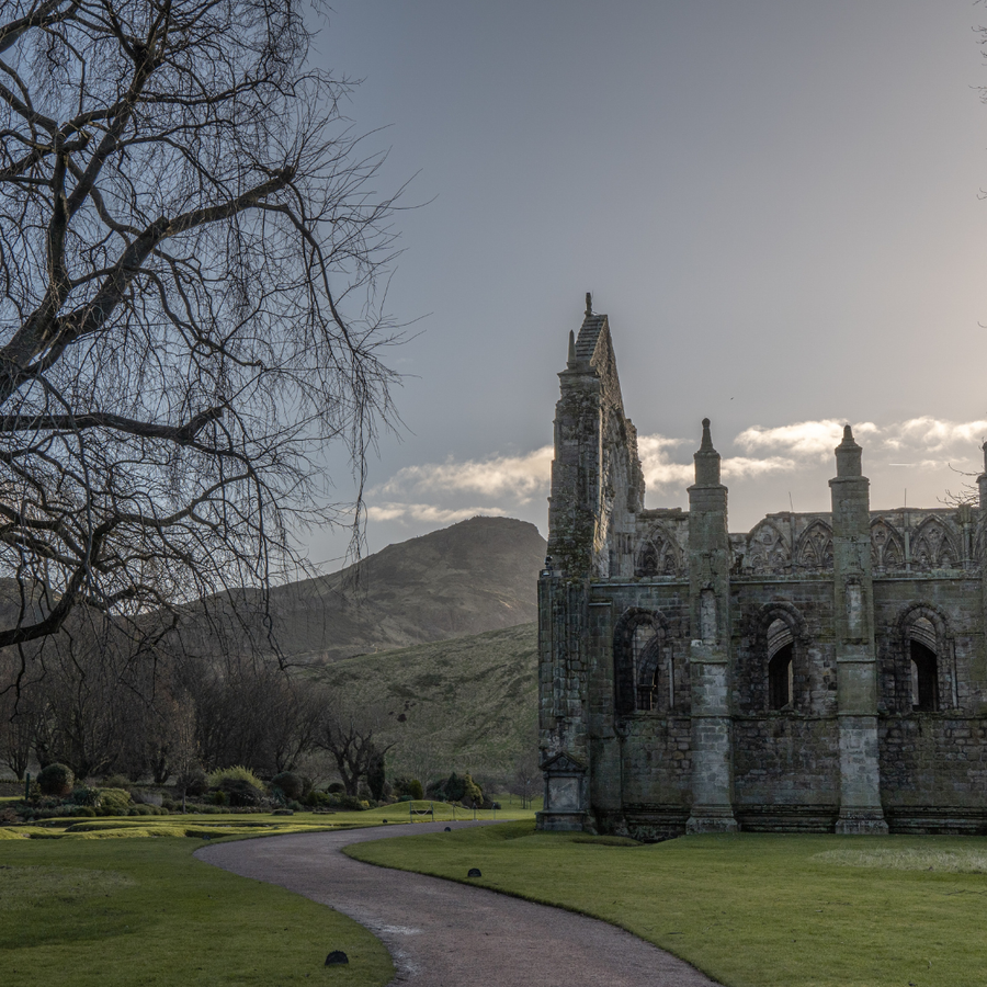 Exterior photo of The Palace of Holyroodhouse