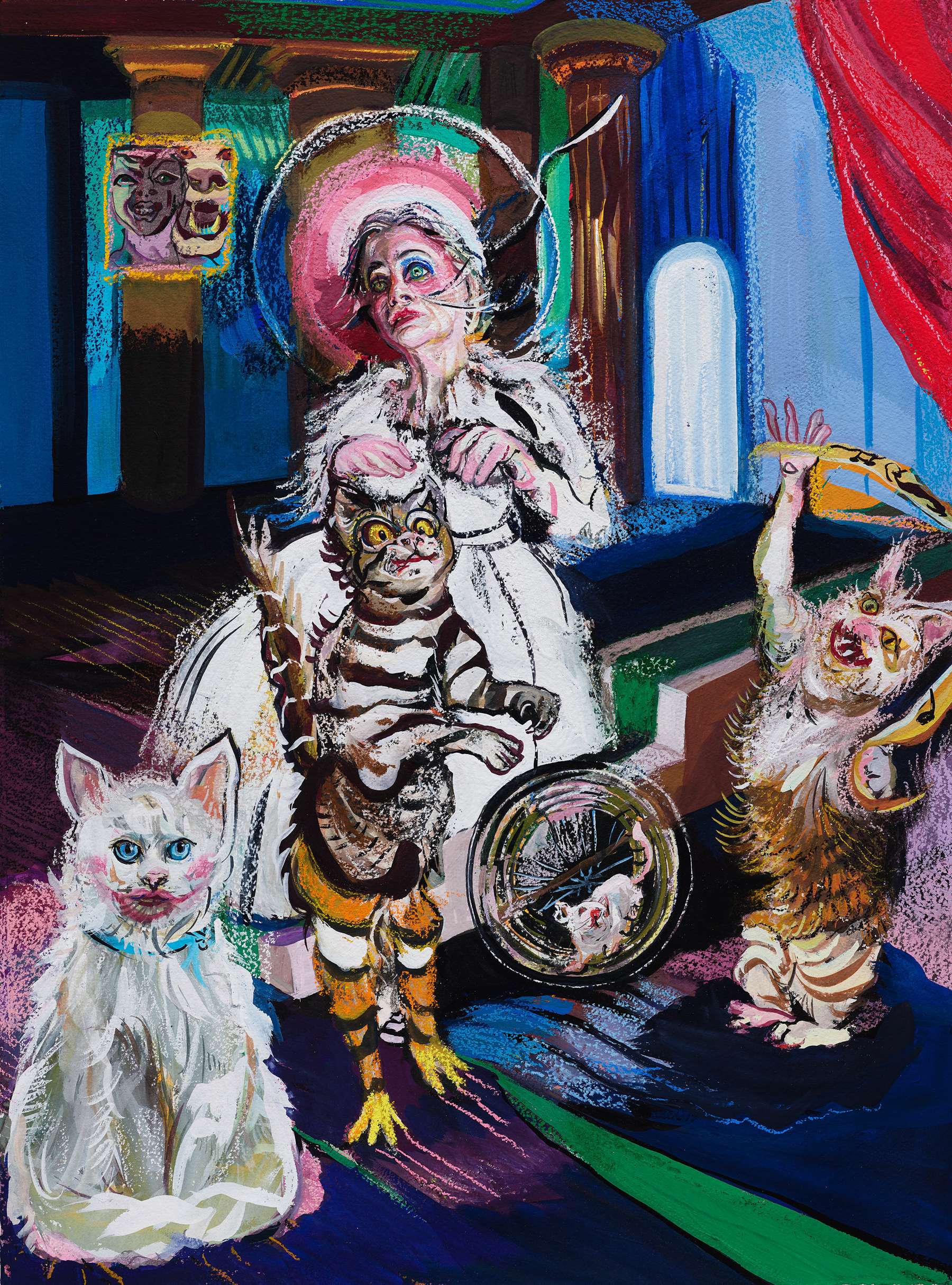 Salon 94 | The White Cat I – La Chatte Blanche by Natalie Frank