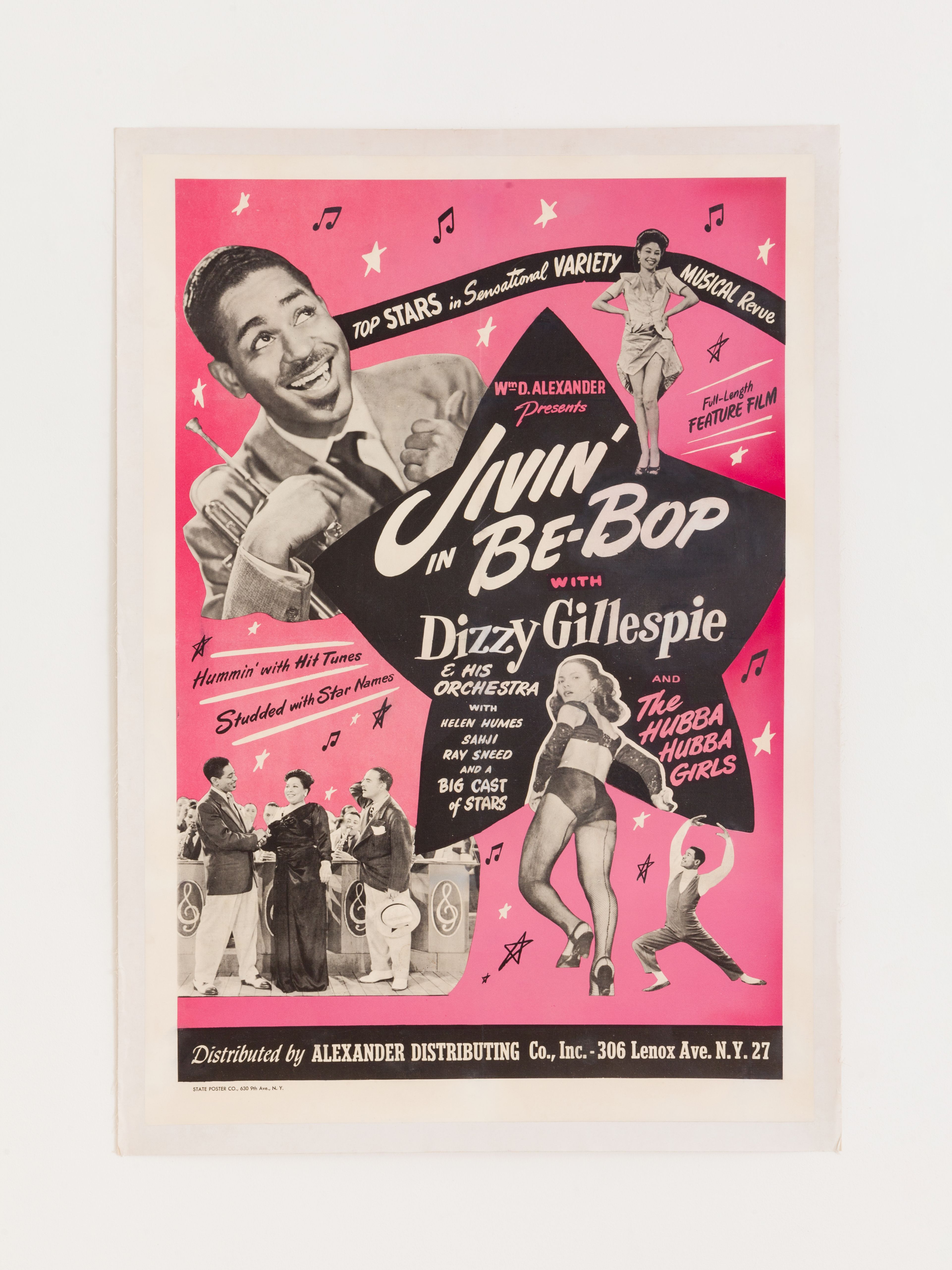 Jivin' in Be-Bop with Dizzy Gillespie Film Poster by Concert and Film  Poster Collection - Salon 94