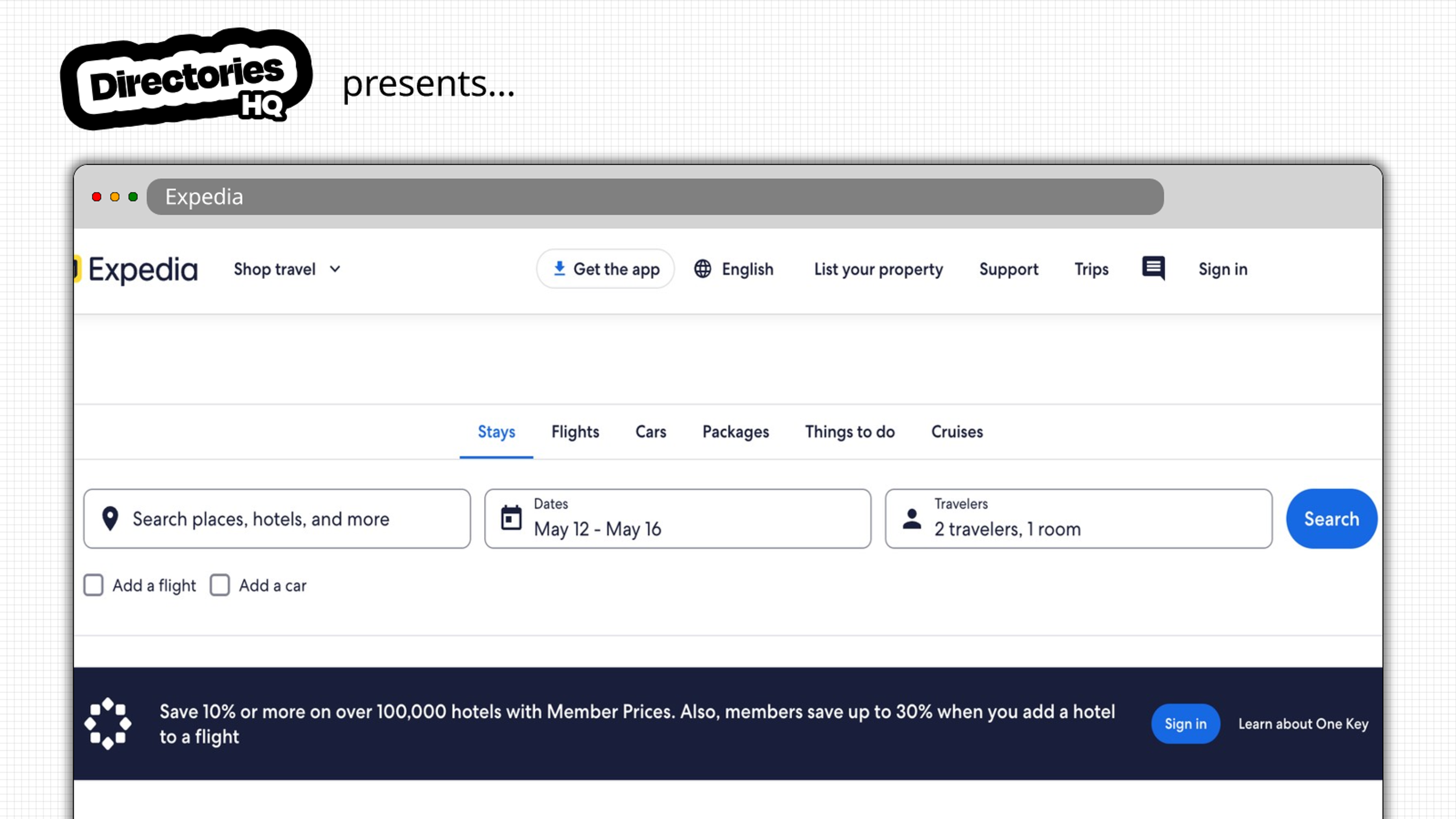 Expedia | Cover Image | DirectoriesHQ