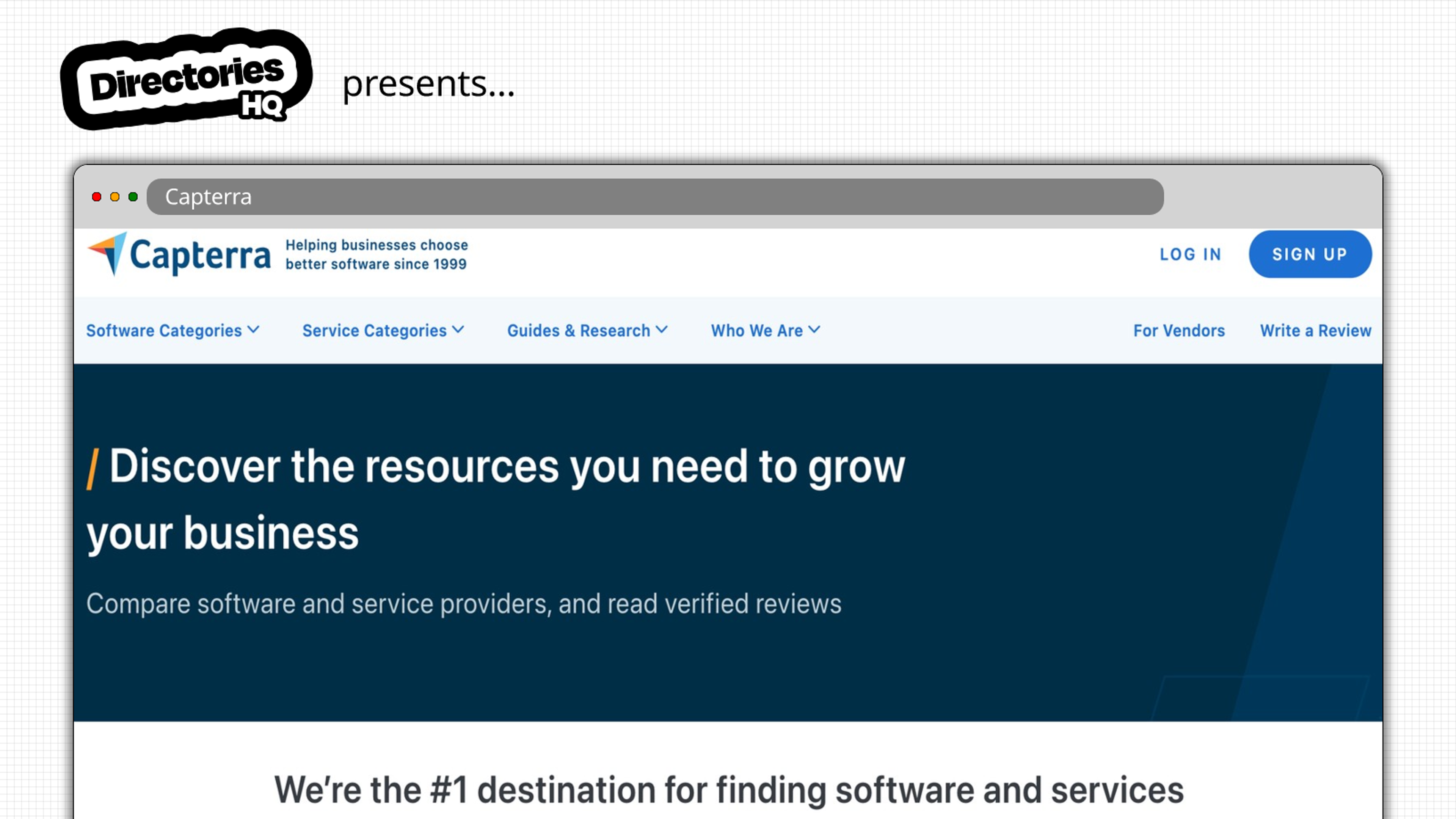 Capterra | Cover Image | DirectoriesHQ