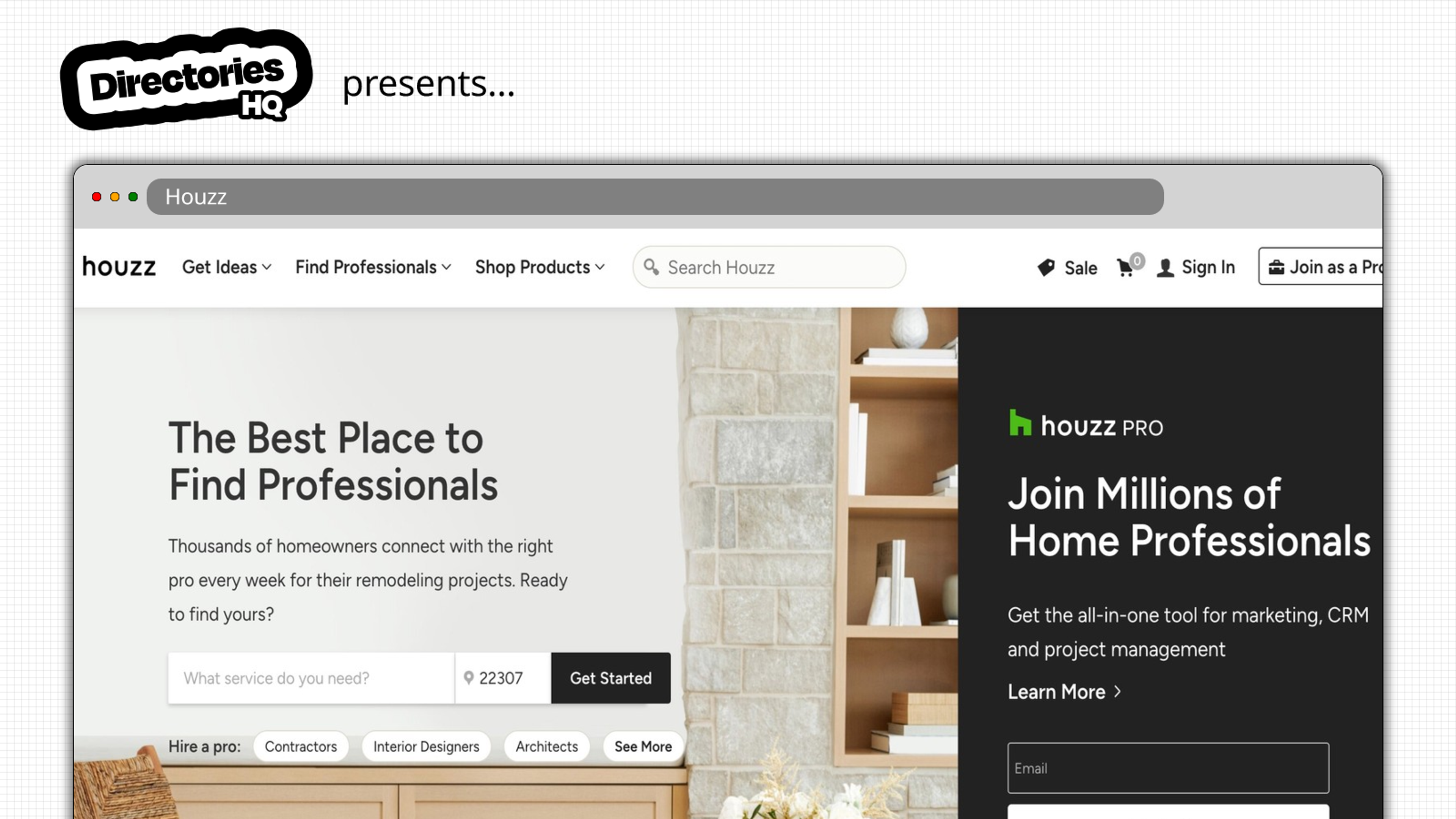 Houzz | Cover Image | DirectoriesHQ