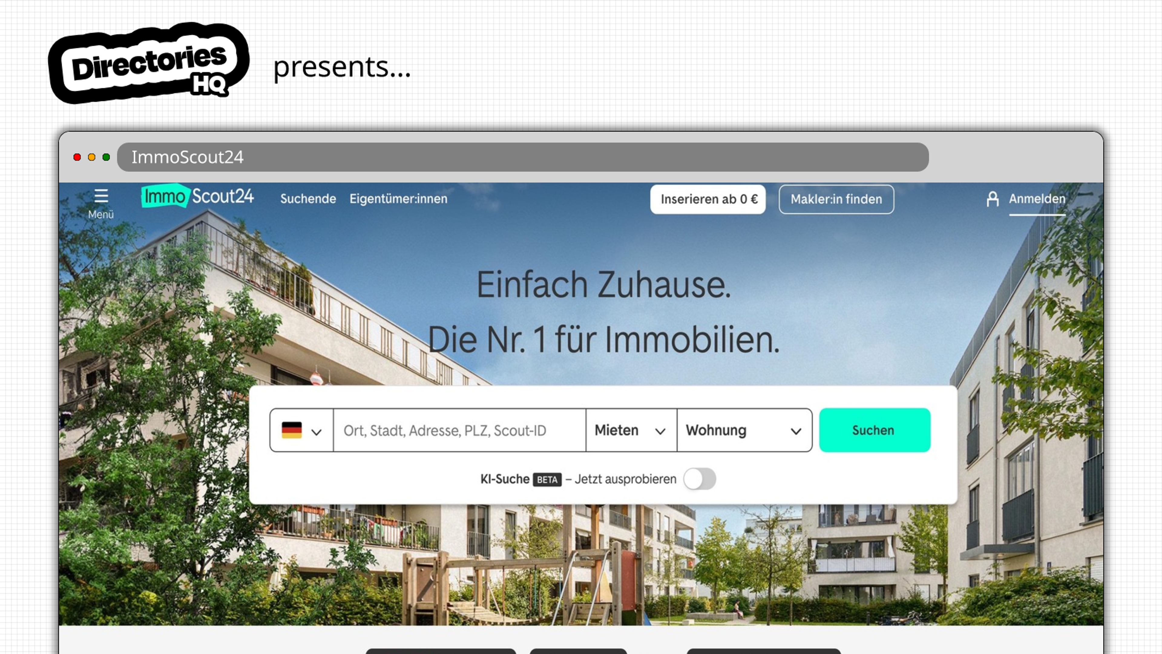 ImmoScout24 | Cover Image | DirectoriesHQ