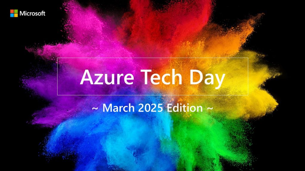 wevnal 執行役員CTO 鈴木が「Azure Tech Day ~March 2025 Edition~」に登壇いたします