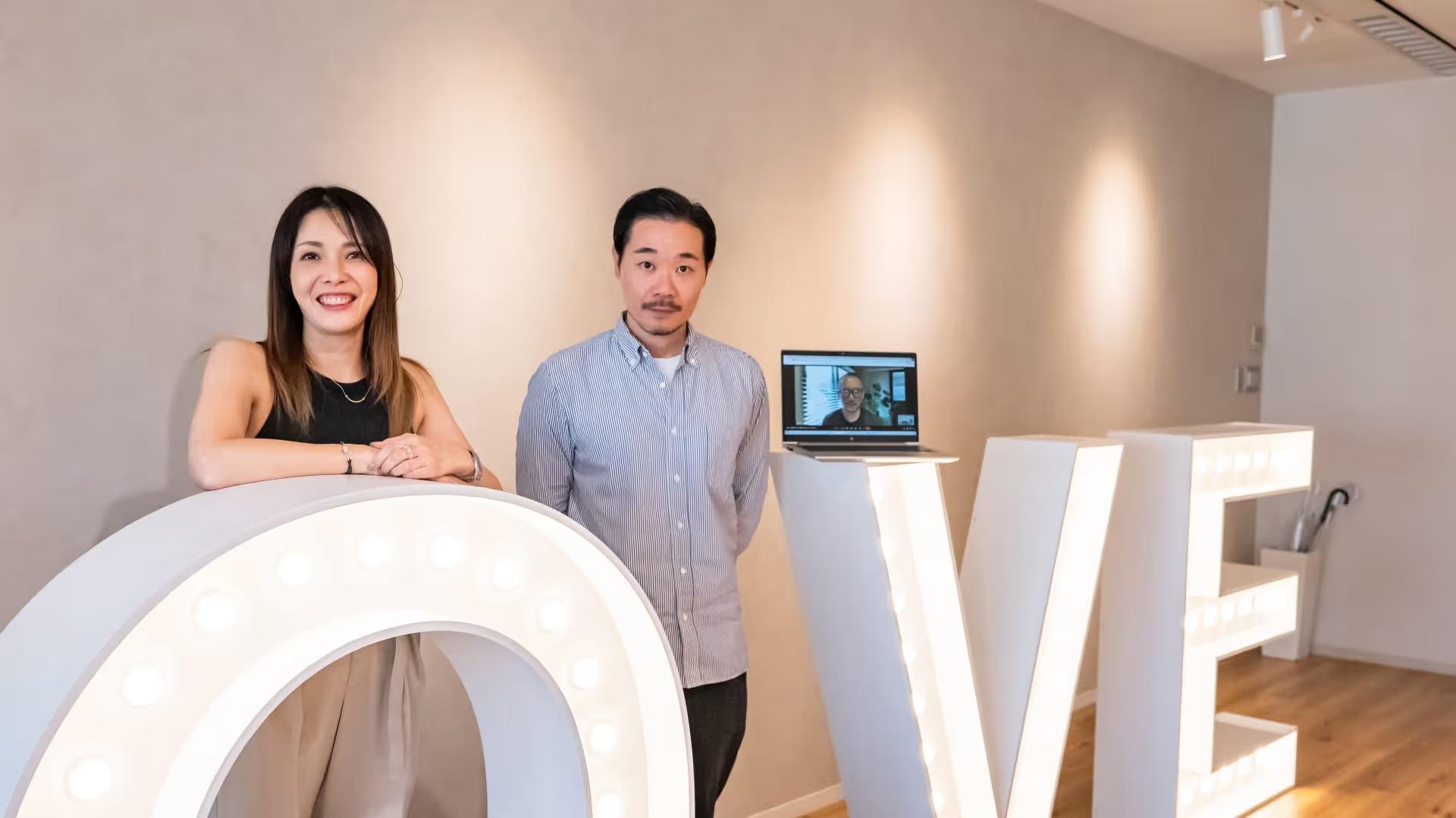 (左から) 根本氏、辛氏、坂本氏