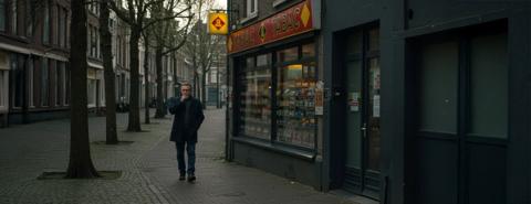 Belgian Man Smoking