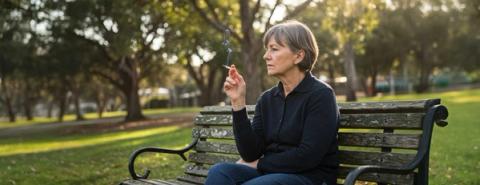 Female Australian Smoker