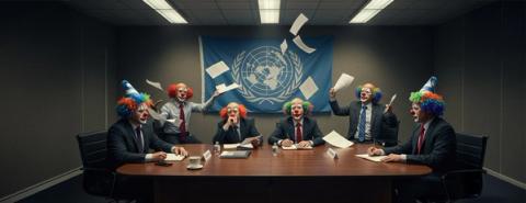 Clowns at the World Health Organisation