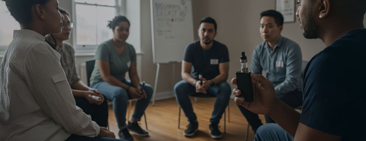 People with AIDS vaping