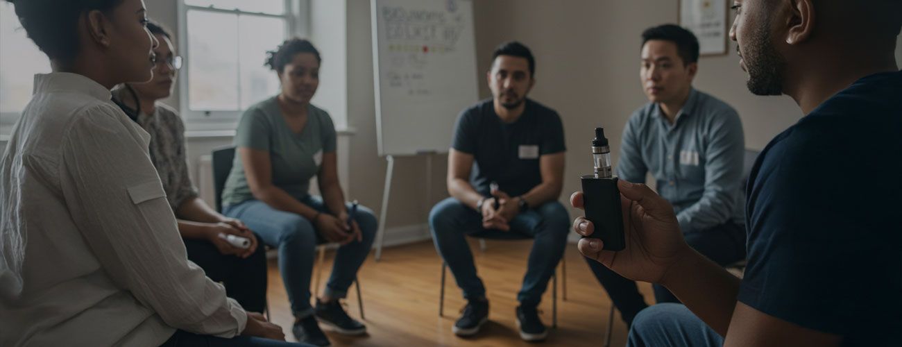 People with AIDS vaping