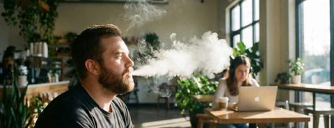 Vaping Man