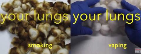 Vaping vs Smoking