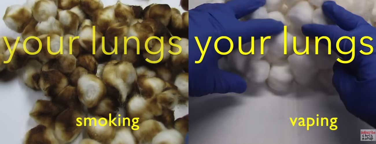 Vaping vs Smoking