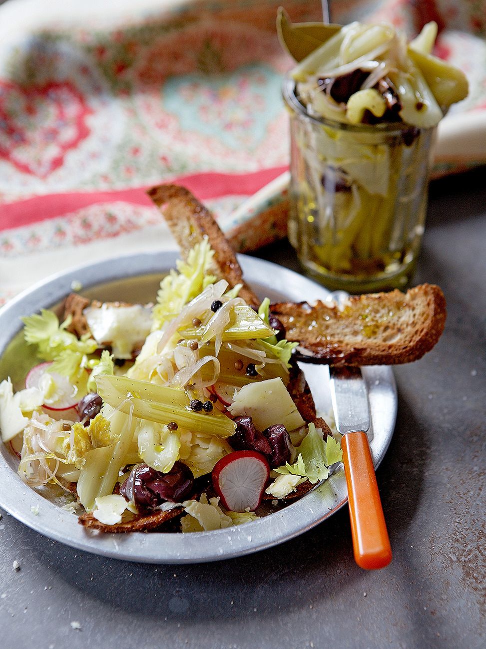 Quick Pickled Celery | Vegetable Recipes | Jamie Oliver