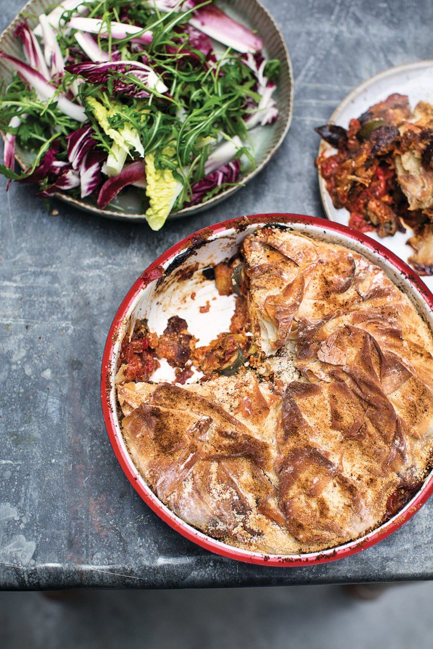 Ratatouille pie
