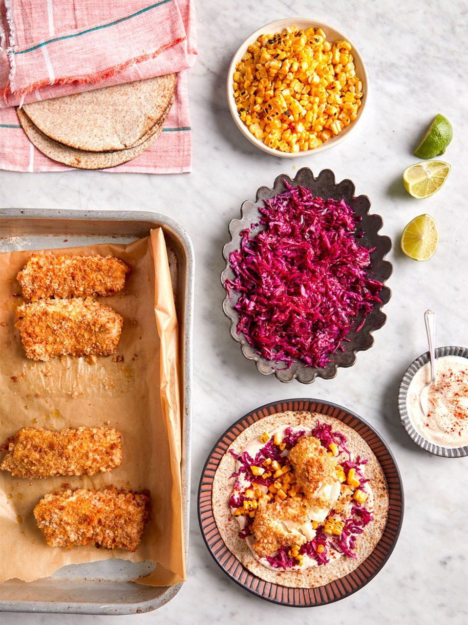 Fish finger tacos | Jamie Oliver recipes