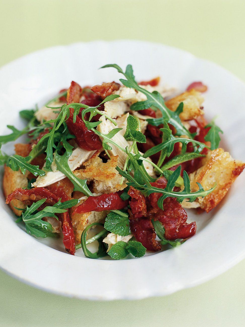 Chicken & Pancetta Salad | Chicken Recipes | Jamie Oliver Recipes