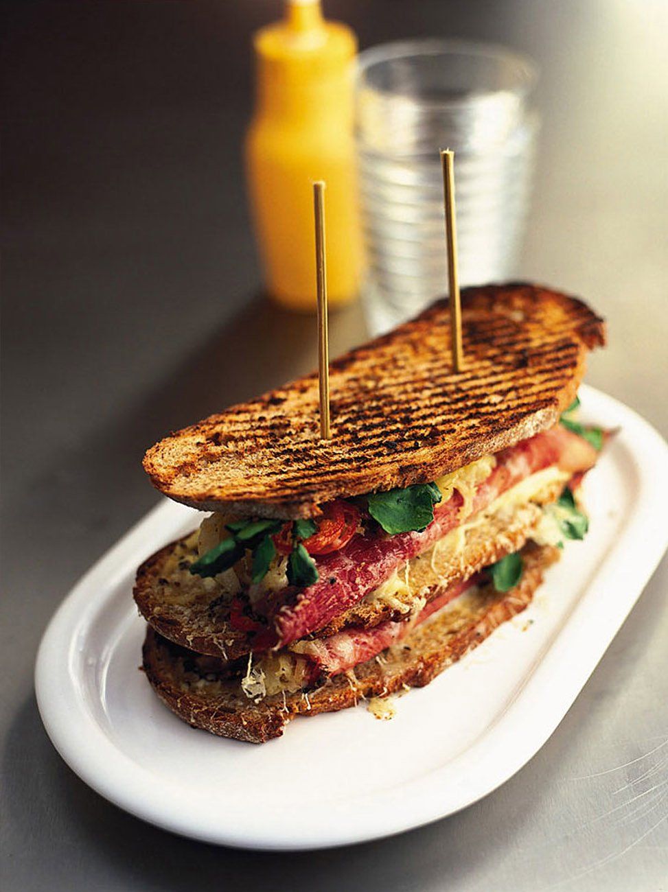 Reuben-ish sandwich | Beef recipes | Jamie Oliver