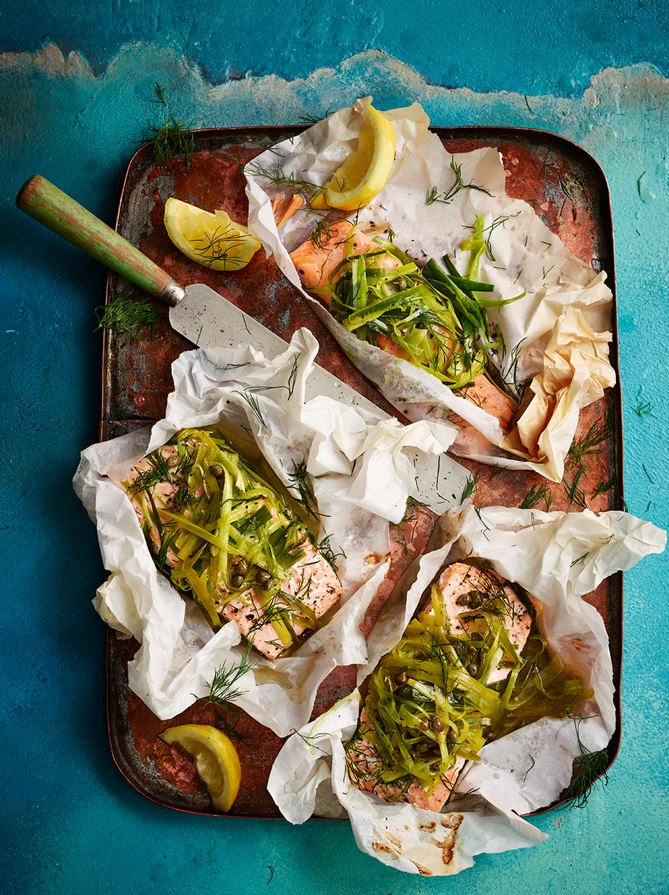 Easy salmon parcels | Jamie Oliver fish recipes