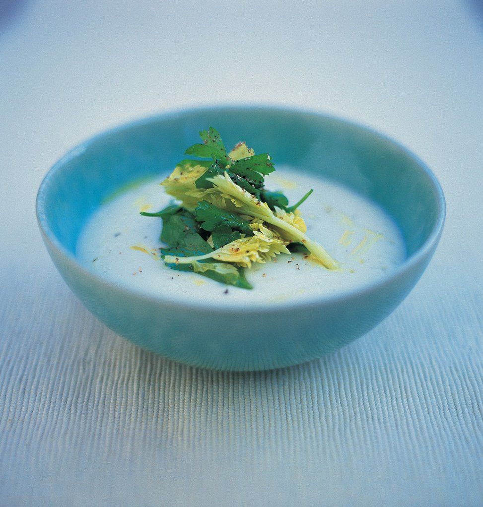 Celeriac Soup & Truffle | Vegetables Recipes | Jamie Oliver Recipes