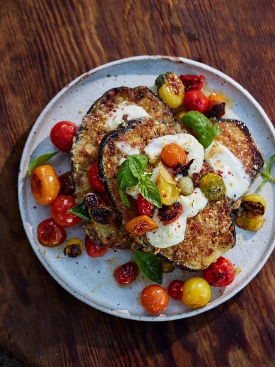 Charred aubergine parmigiana | Jamie Oliver recipes