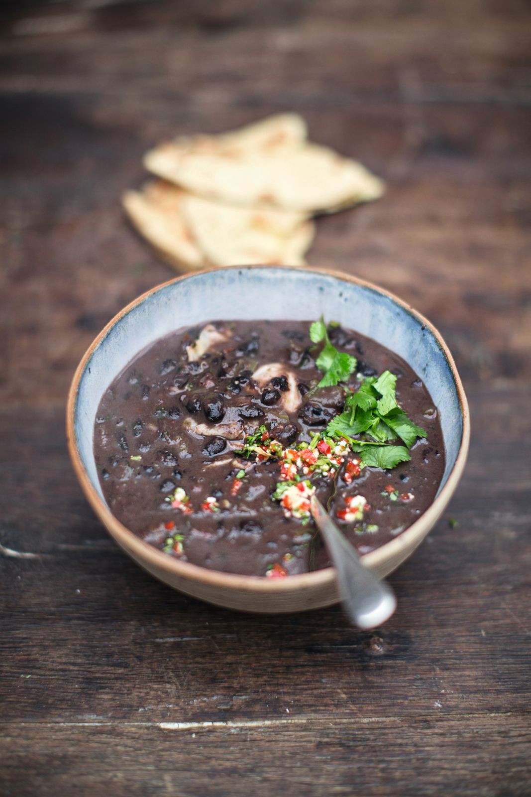 Healthy black bean soup