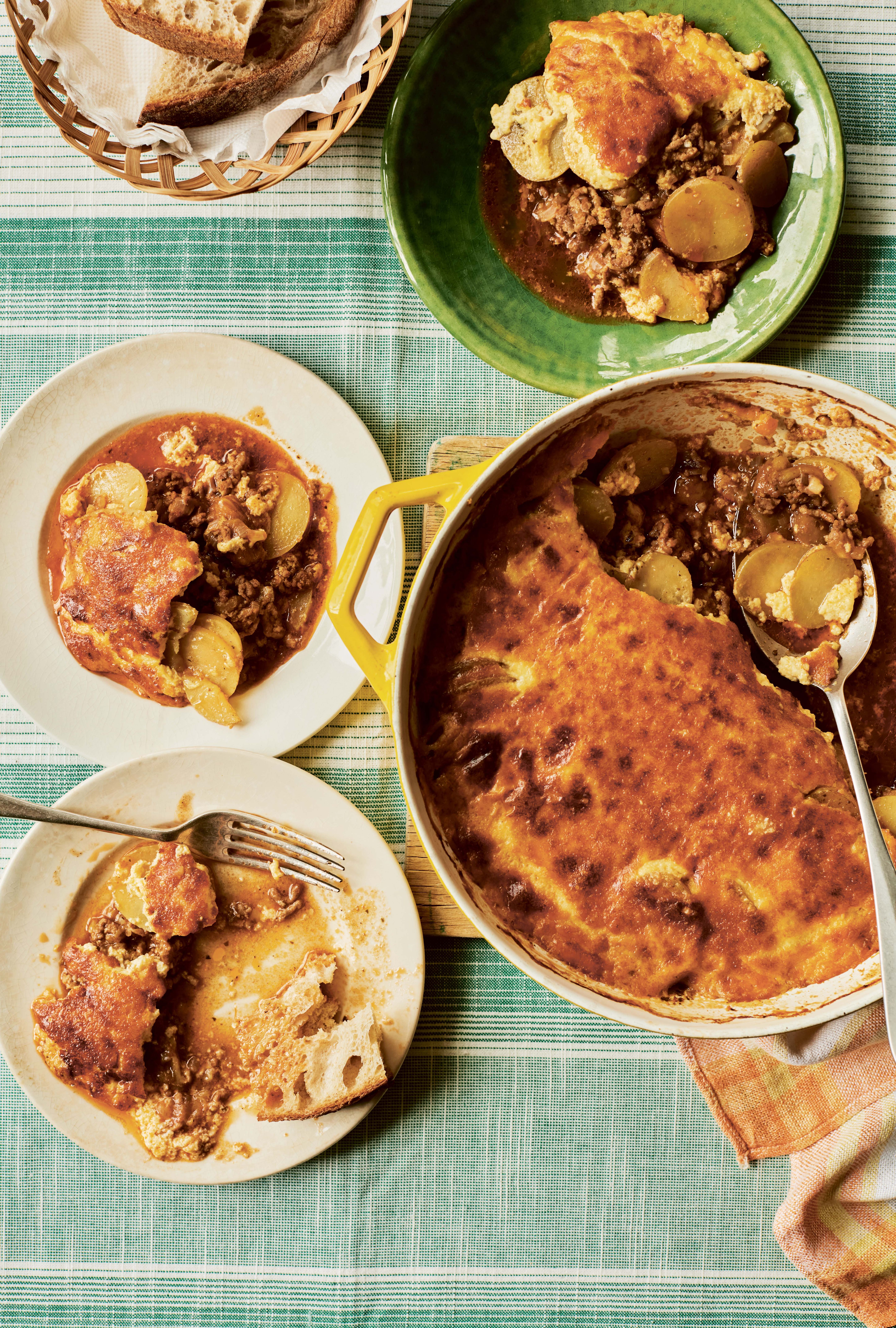 One-pan moussaka