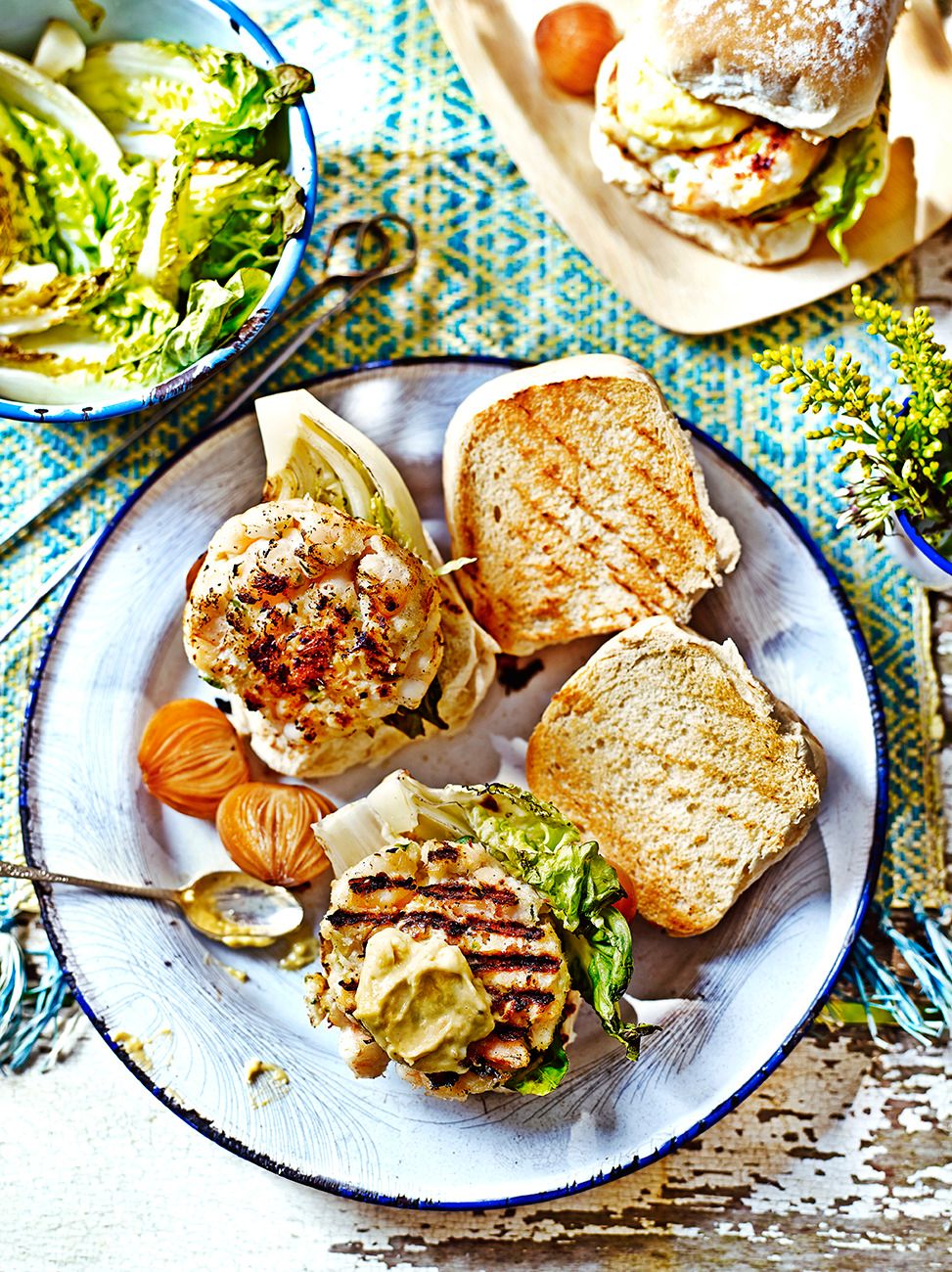 Nathan Outlaw’s seafood burger | Seafood recipes | Jamie magazine