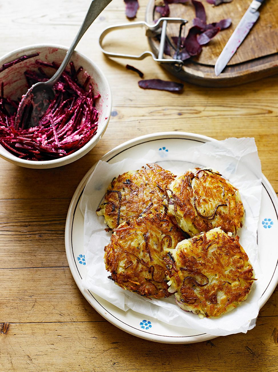 Potato Rostis | Potato Recipes | Jamie Oliver