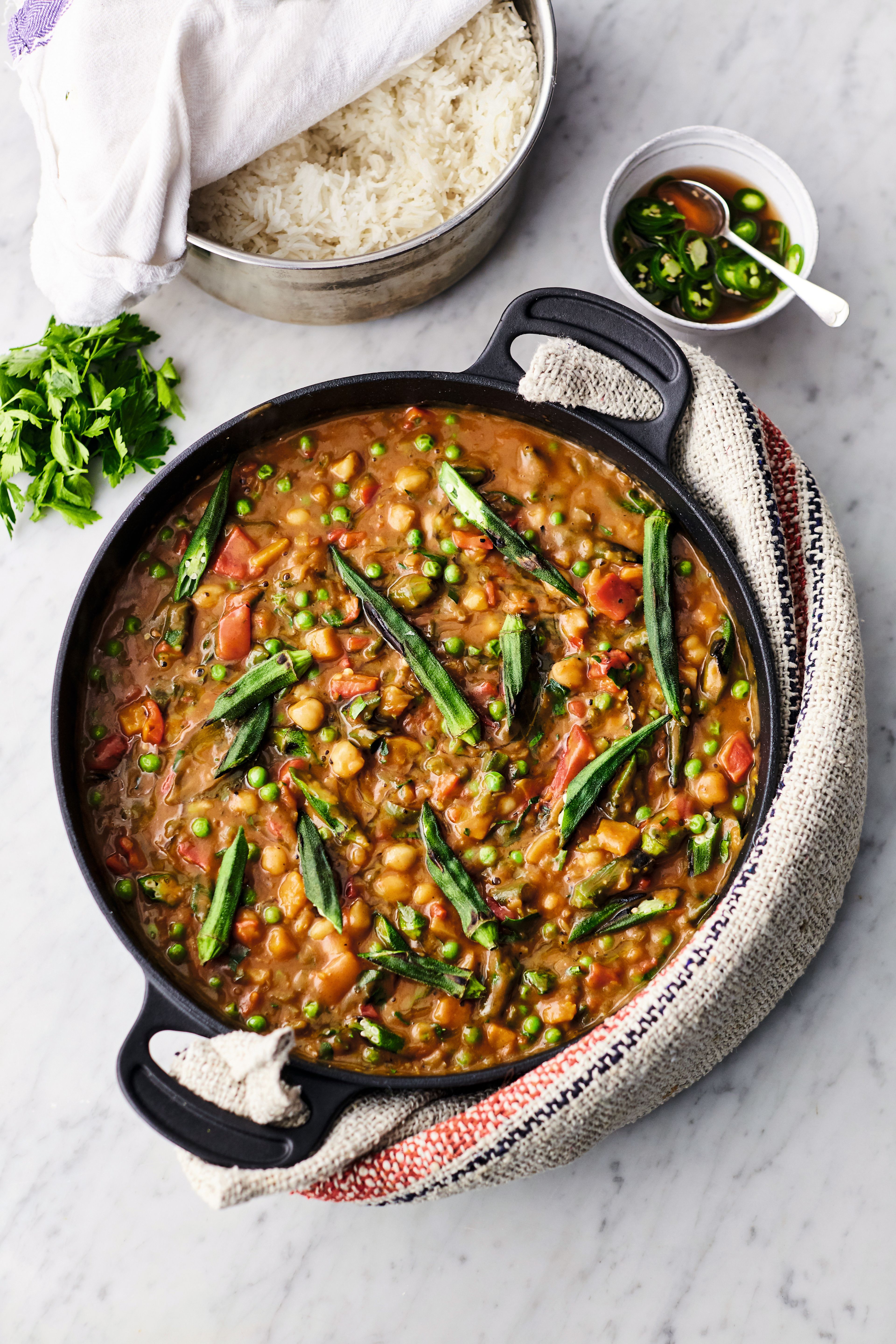 Super-comforting gumbo