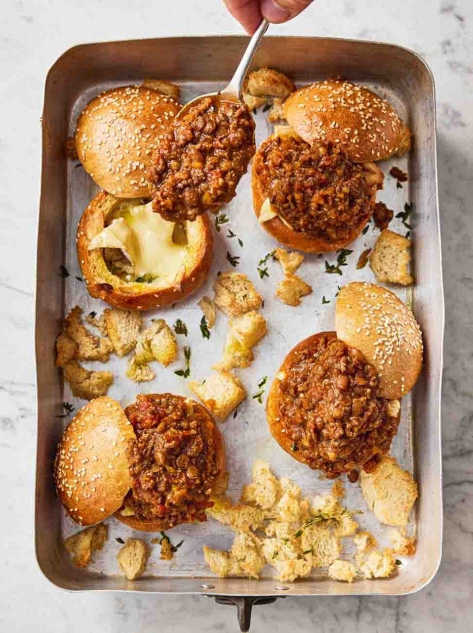 Cheesy Bolognese buns | Jamie Oliver recipes