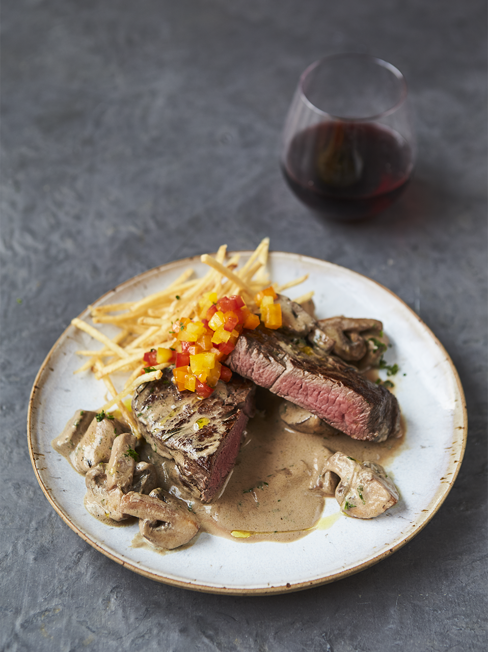 Johnny Vegas' fillet steak flambé | Jamie Oliver recipes