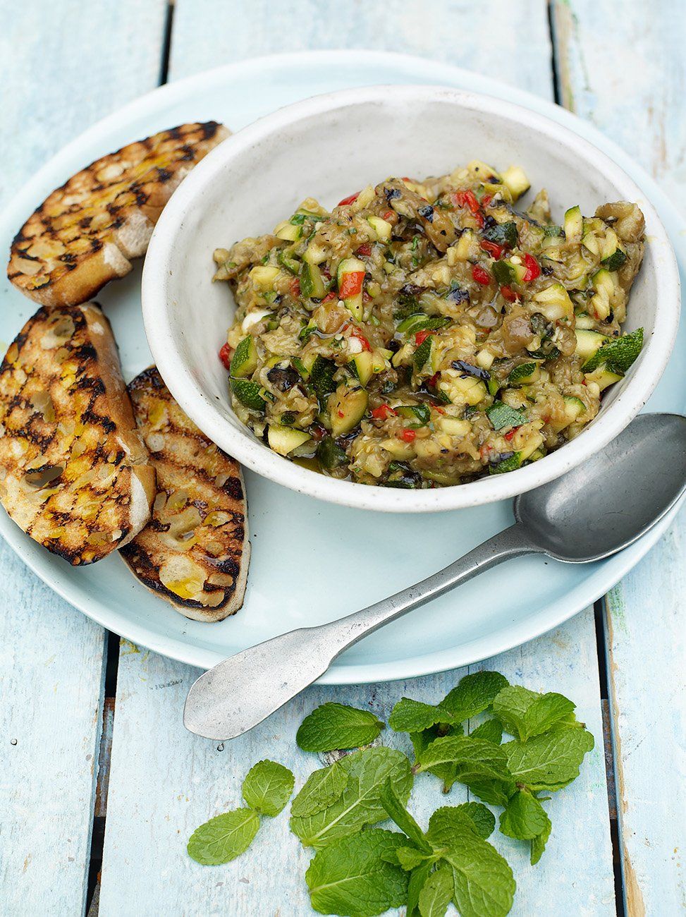 Vegetable Bruschetta | Vegetables Recipes | Jamie Oliver Recipes