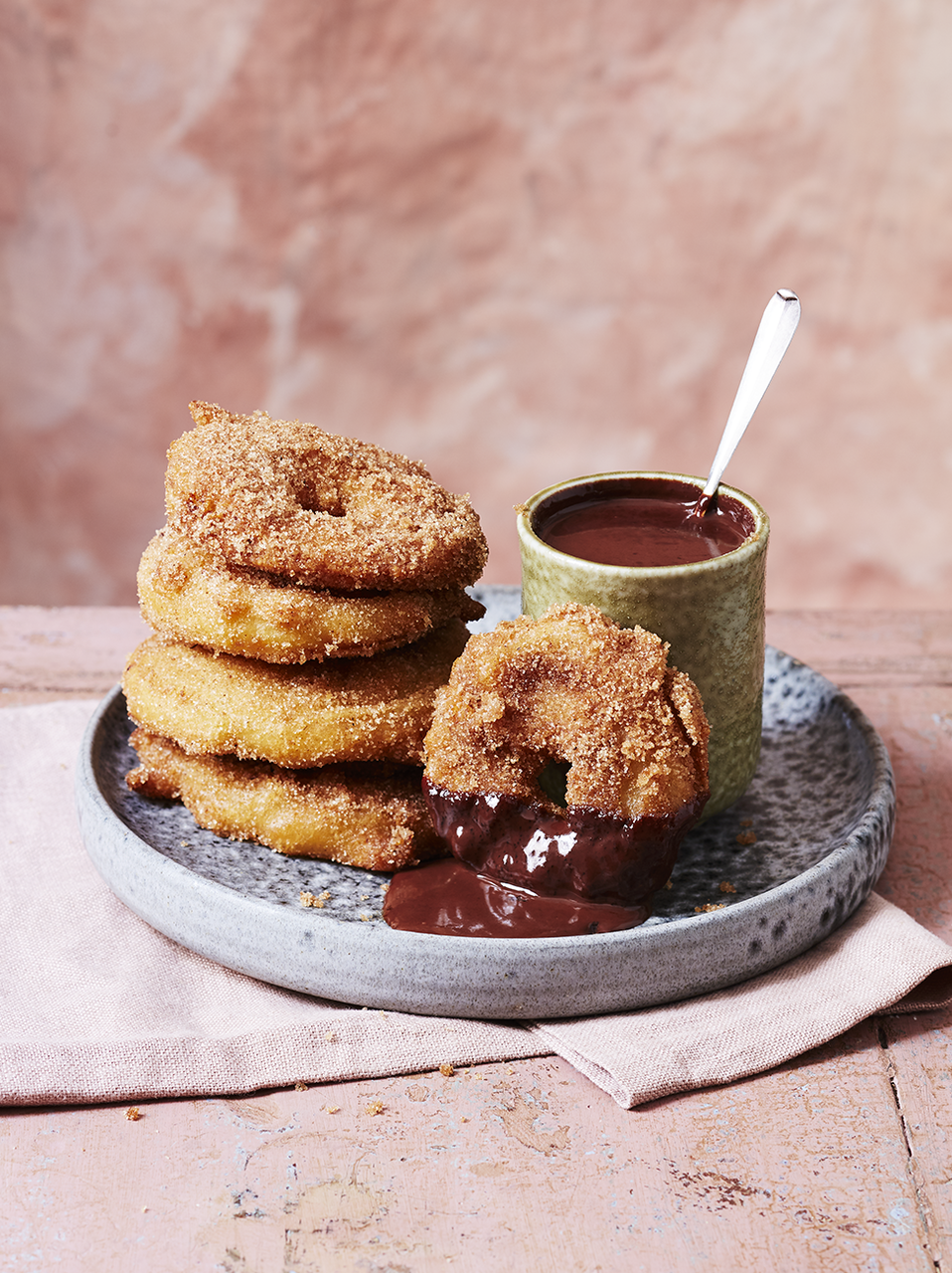 Beer & cardamom apple fritters | Apple recipes | Jamie magazine