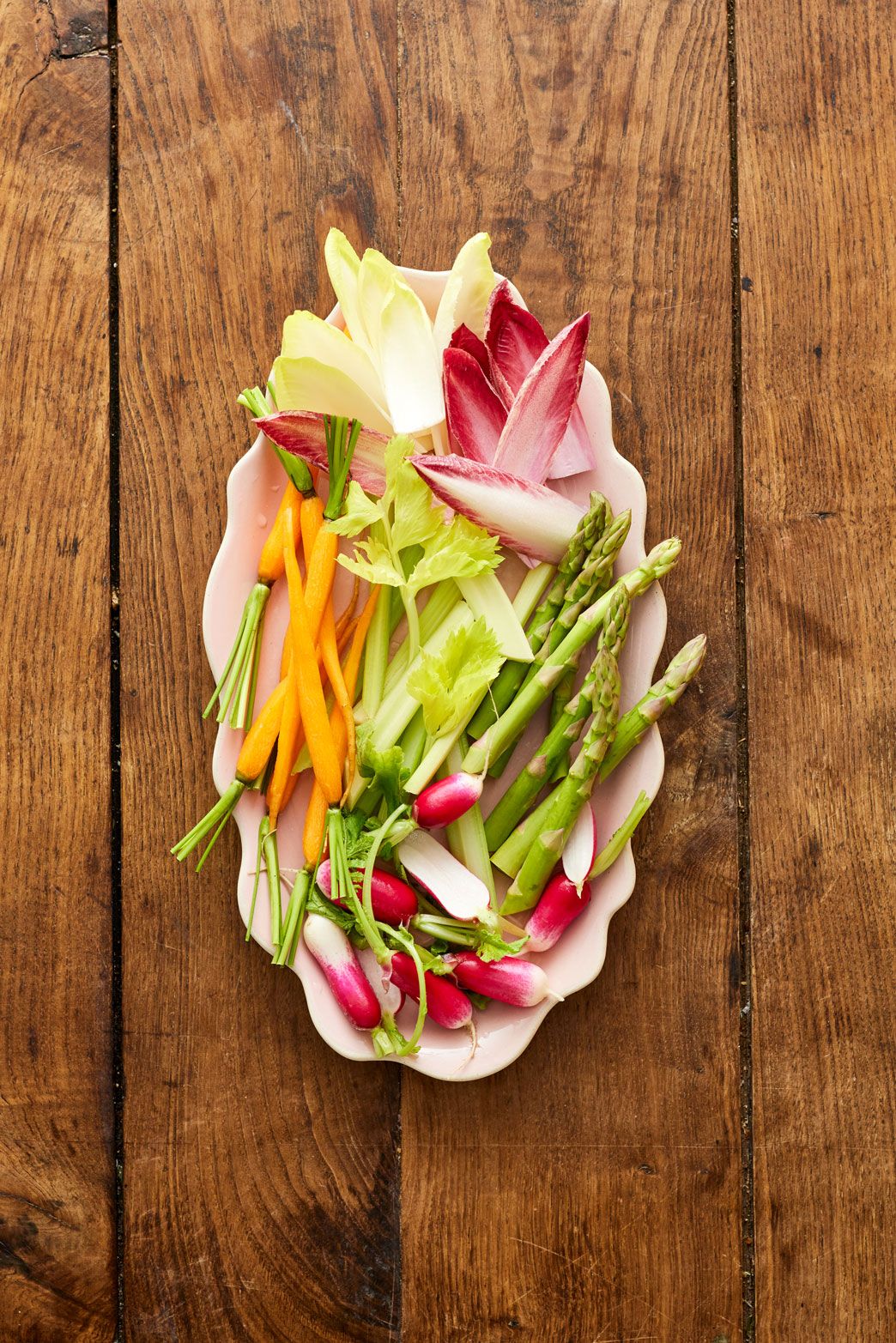 Cool crudite veg with minted yoghurt dip | Vegetable recipes | Jamie Oliver recipes