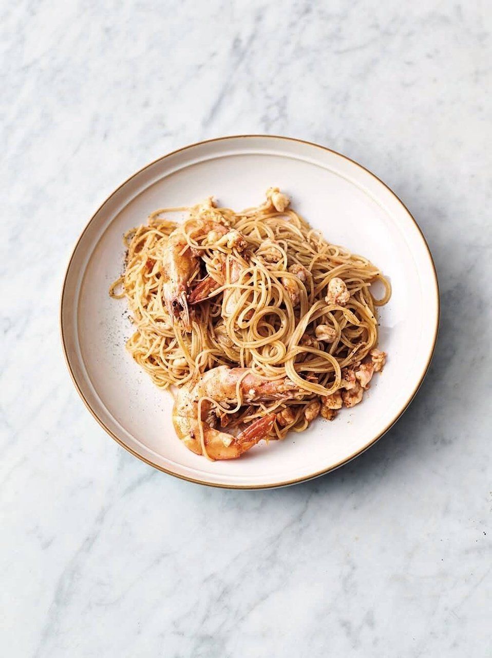 Rosé pesto prawn pasta | Jamie Oliver recipes