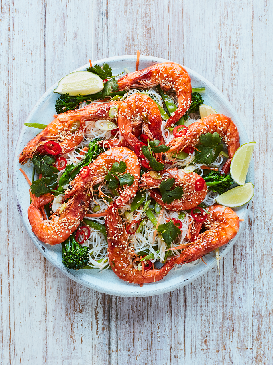 Sesame prawns | Jamie Oliver prawn recipes