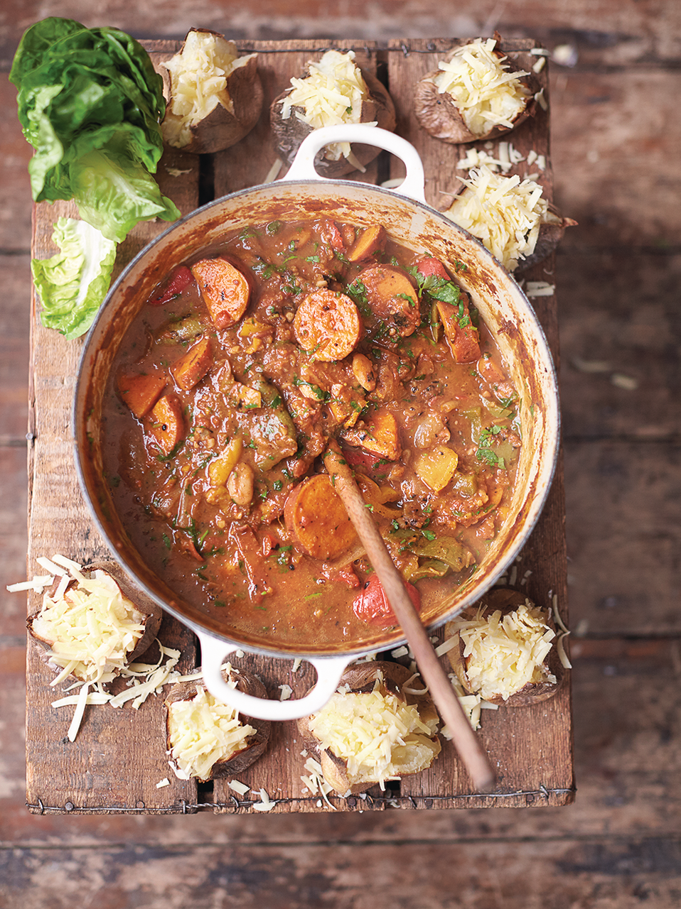 Smoky veggie chilli recipe | Jamie Oliver recipes