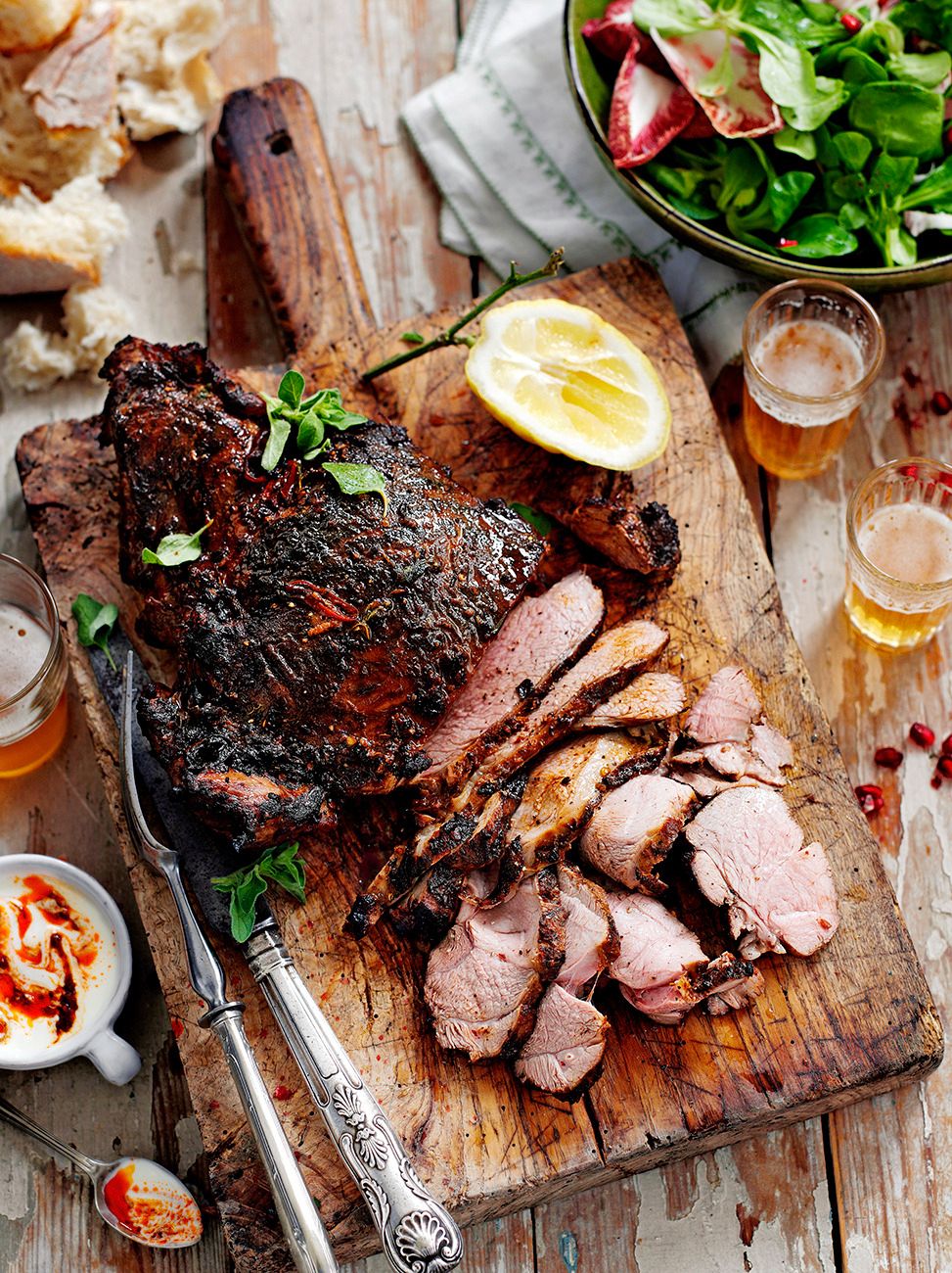 Butterflied Leg Of Lamb Lamb Recipes Jamie Oliver