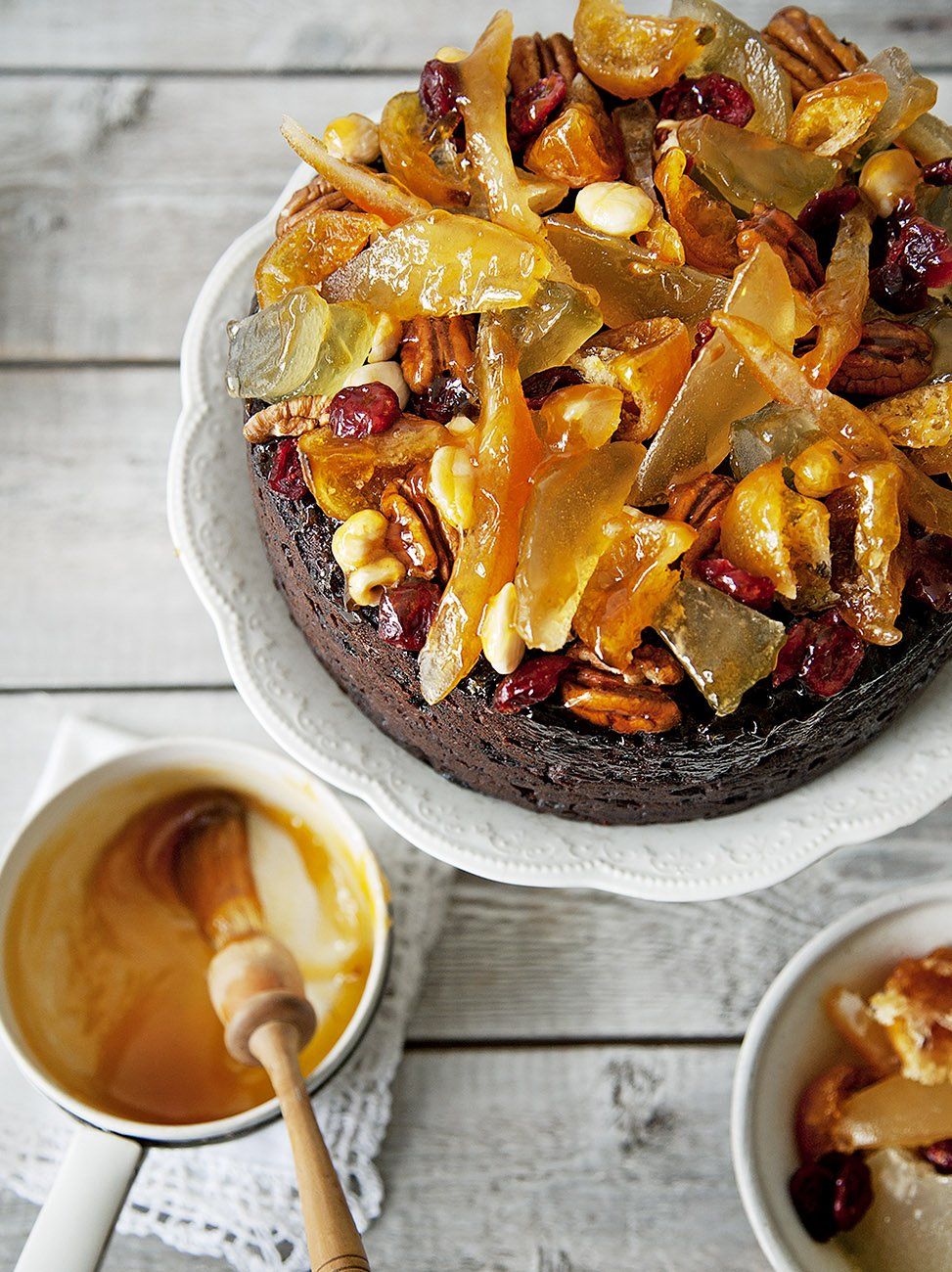 Fruit & nut cake topping | Fruit recipes | Jamie Oliver recipes