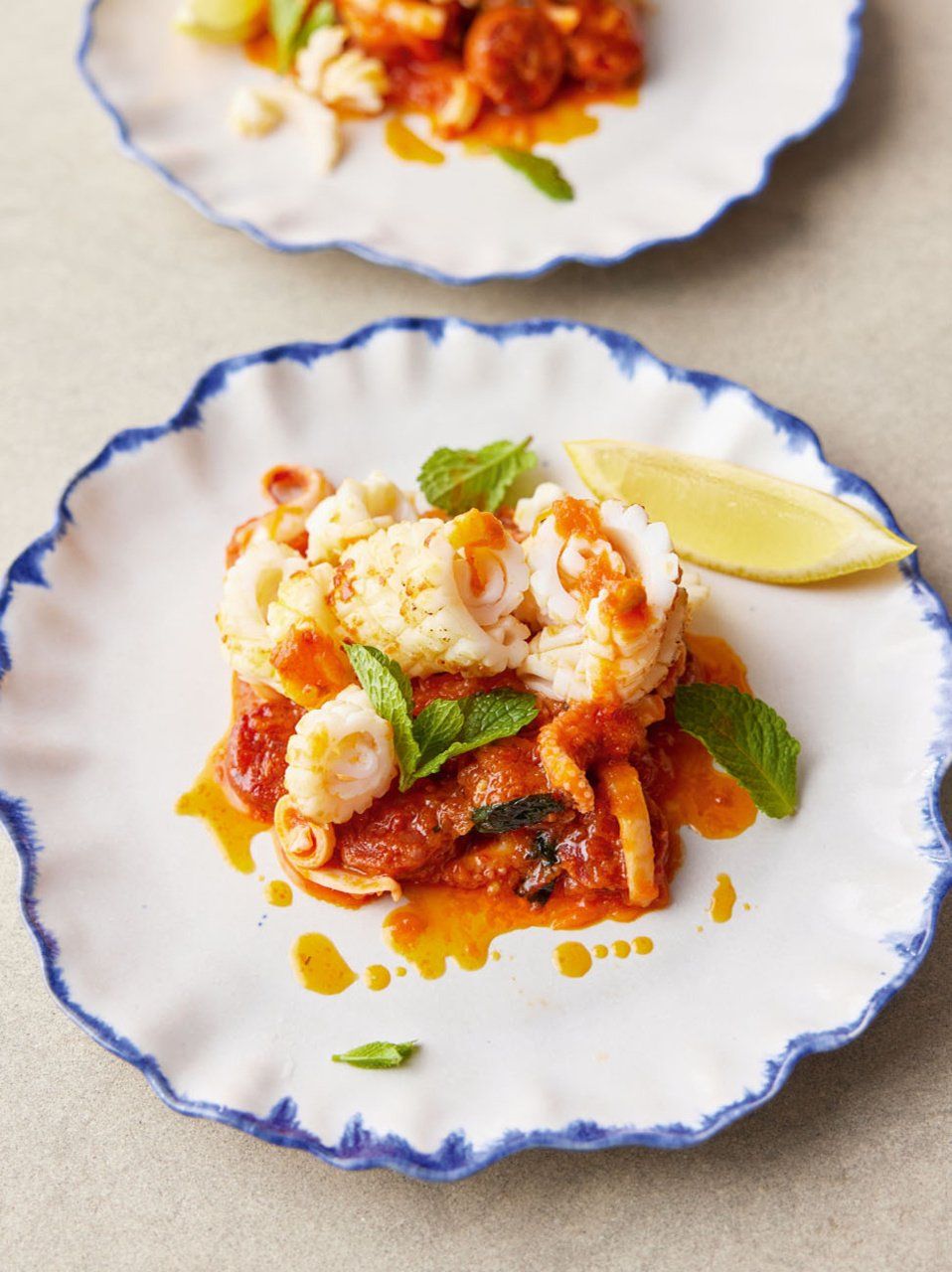 Sizzling squid | Jamie Oliver recipes