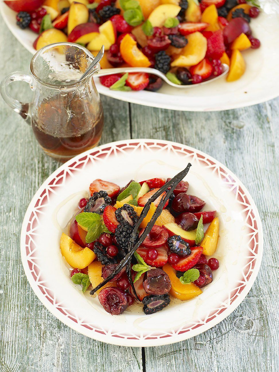 Summer fruit plate | Fruit recipes | Jamie Oliver recipes