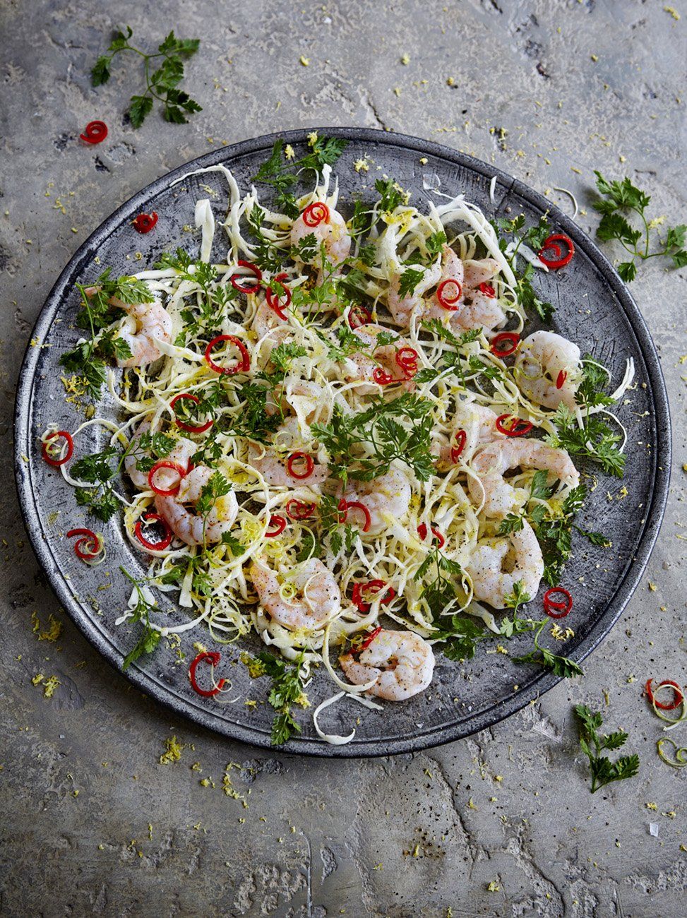 Prawn & Cabbage Salad | Seafood Recipes | Jamie Oliver Recipes