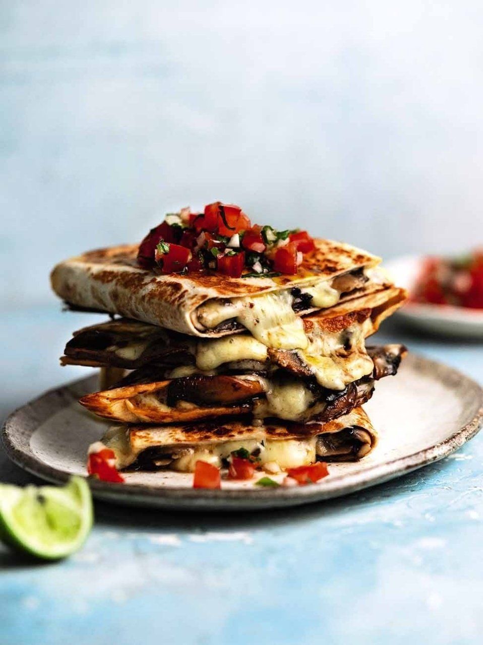 Mushroom quesadillas | Jamie Oliver Cookbook Club recipes