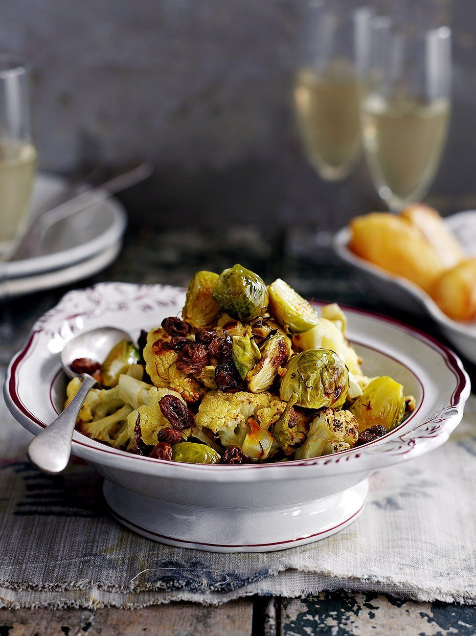 Cauliflower and Brussel sprouts | Jamie magazine recipes