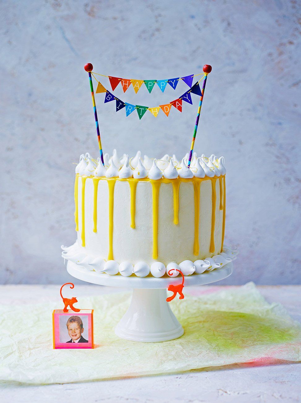 Amalfi lemon layer cake | Baking recipes | Ed Loftus for Jamie magazine