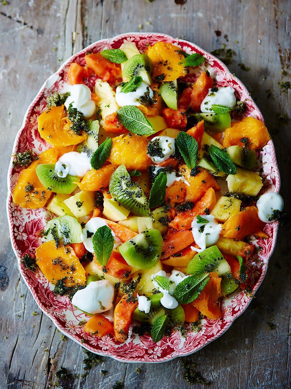 Tropical fruit plate | Jamie Oliver Recipes